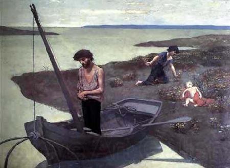 Pierre Puvis de Chavannes The Poor Fisherman Spain oil painting art